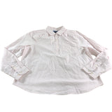 Crew Clothing Company Classic Fit Long Sleeve Shirt UK12 Cotton Pink Striped