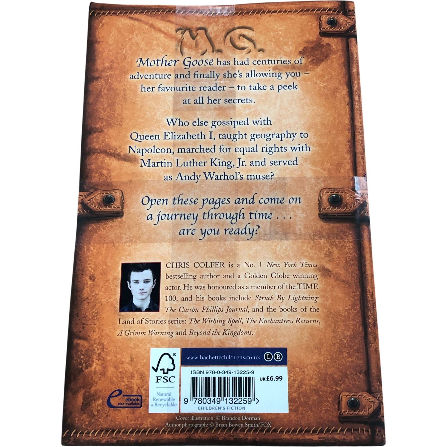 Chris Colfer The Land of Stories Queen Red Riding Hood & Mother Goose Diaries