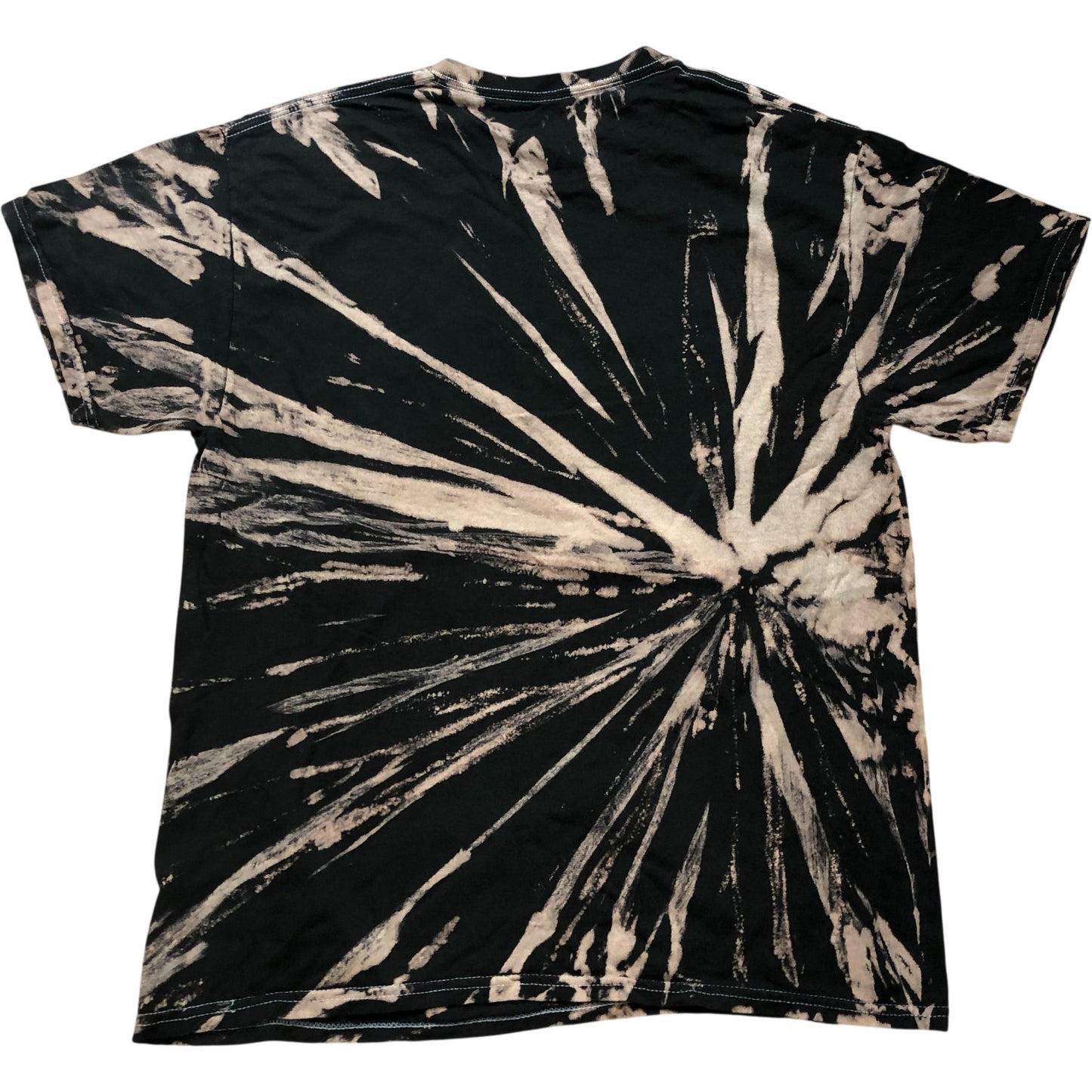 Outkast Tie Dye T Shirt M Men's Black Graphic Tee Cotton Vintage Style