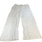 River Island Studios Lounge Trousers Women's White Cotton Blend Casual Large