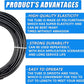 ERGAOBOY Black 8mm 2.8ft Polyurethane PU Air Hose Pipe Tube No Accesories