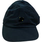 Black Baseball Cap One Size Cotton Embroidered Hat