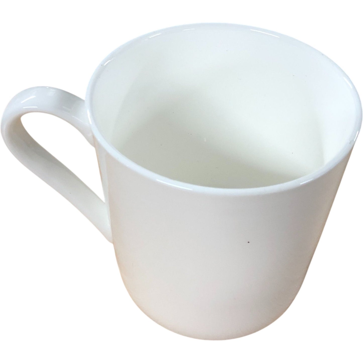 The White Company Bone China Mug Heart Design White