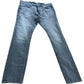 River Island Spray On W30 L32 Men's Slim Jeans Grey Denim