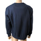 Ben Sherman Large Mens Dark Navy Flock Target Sweatshirt Casual Wear