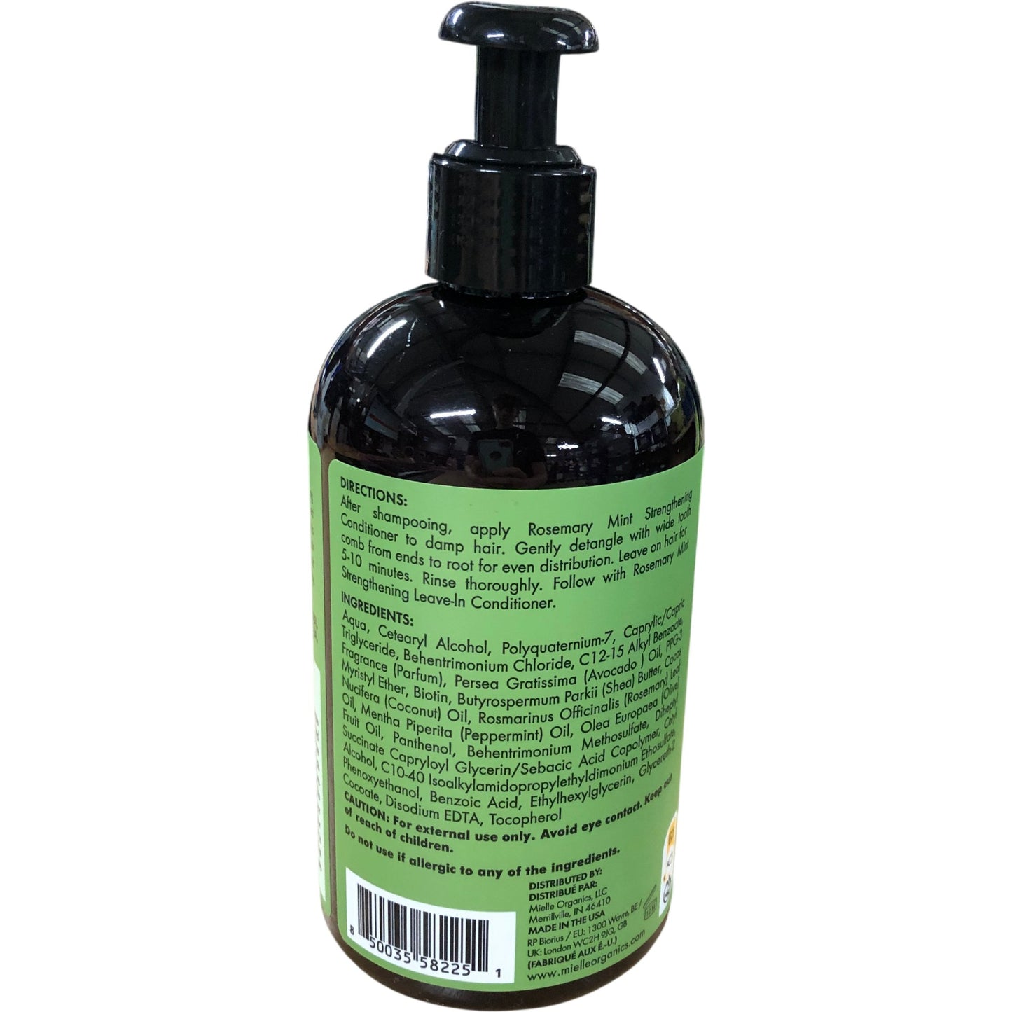 MIELLE Rosemary Mint Strengthening Conditioner 12 Fl Oz Nourishing Hair Care