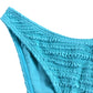 River Island Classic Bikini Bottoms Women's Aqua Blue Swimwear Size 14