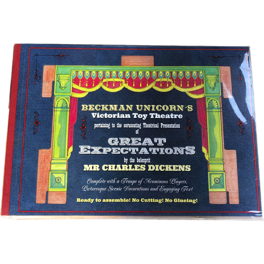 Beckman Unicorn Dickens Great Expectations Victorian Toy Theatre 46x38x28cm