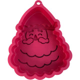 Santa Claus Silicone Cake Mould Red Christmas Baking Kitchen Tool