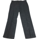 Formal Trousers Men's Dark Navy Herringbone Style 34" Regular