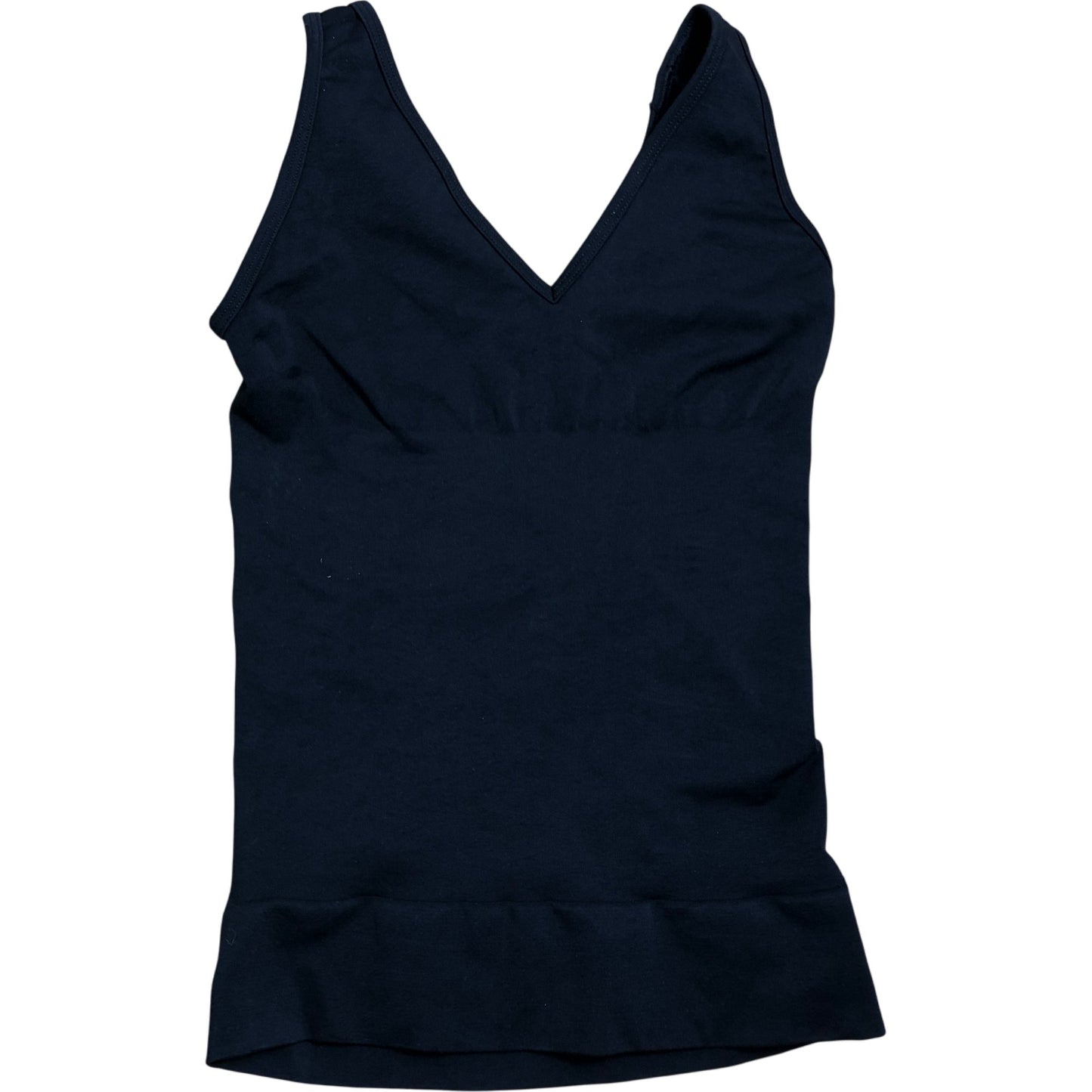 Spanx Activewear Top Size M Women's Black Nylon Blend Tank Top