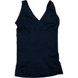 Spanx Activewear Top Size M Women's Black Nylon Blend Tank Top