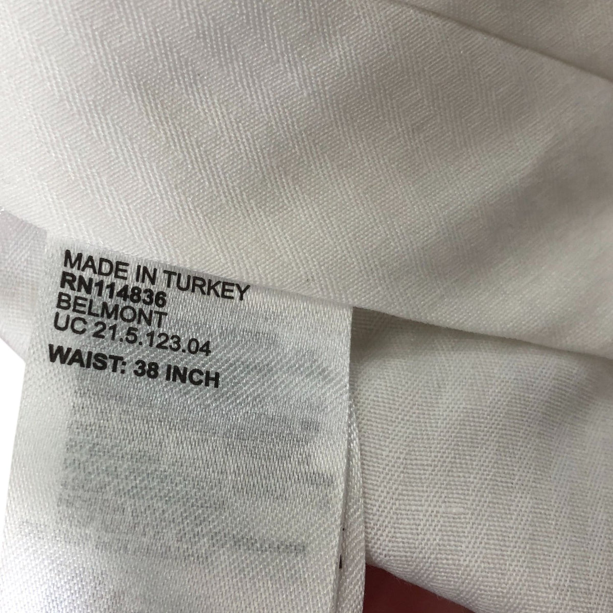 Trousers 38 Inch Men's Beige Tailored Style Lightweight Wool Blend