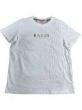 BAKER By Ted Baker Kids T-Shirt Size 10 Years Girls Short Sleeve White