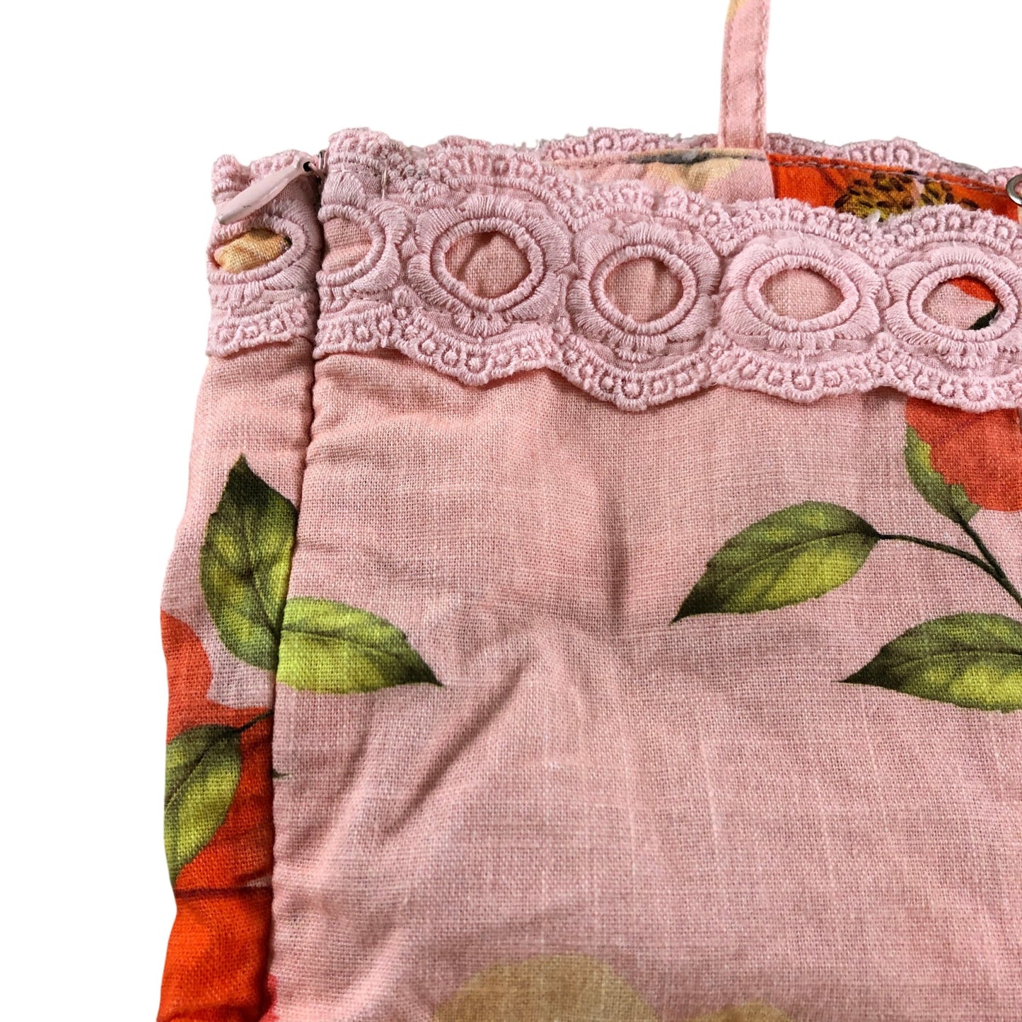 River Island Floral Print Camisole Top UK12 Pink