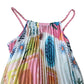 Girls Dress Bright Colourful Patterned Holiday Style Summer Dress 5-6 Years