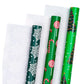 Christmas Wrapping Paper Multi Colour Pack 3 Rolls 43cm x 305cm