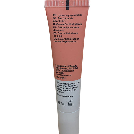 Indy Beauty Ceramide Cloud Eye Cream 15ml Hydrating All Skin Types Moisturised