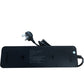 Toprek USB Power Strip 4 Outlets 2 USB-A Ports 1 USB-C Black 13A 3250W