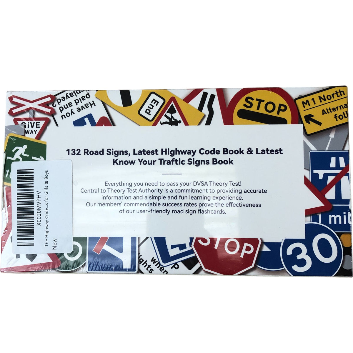Premium Driving Theory Test Kit Includes 132 Road Signs Highway Code Book