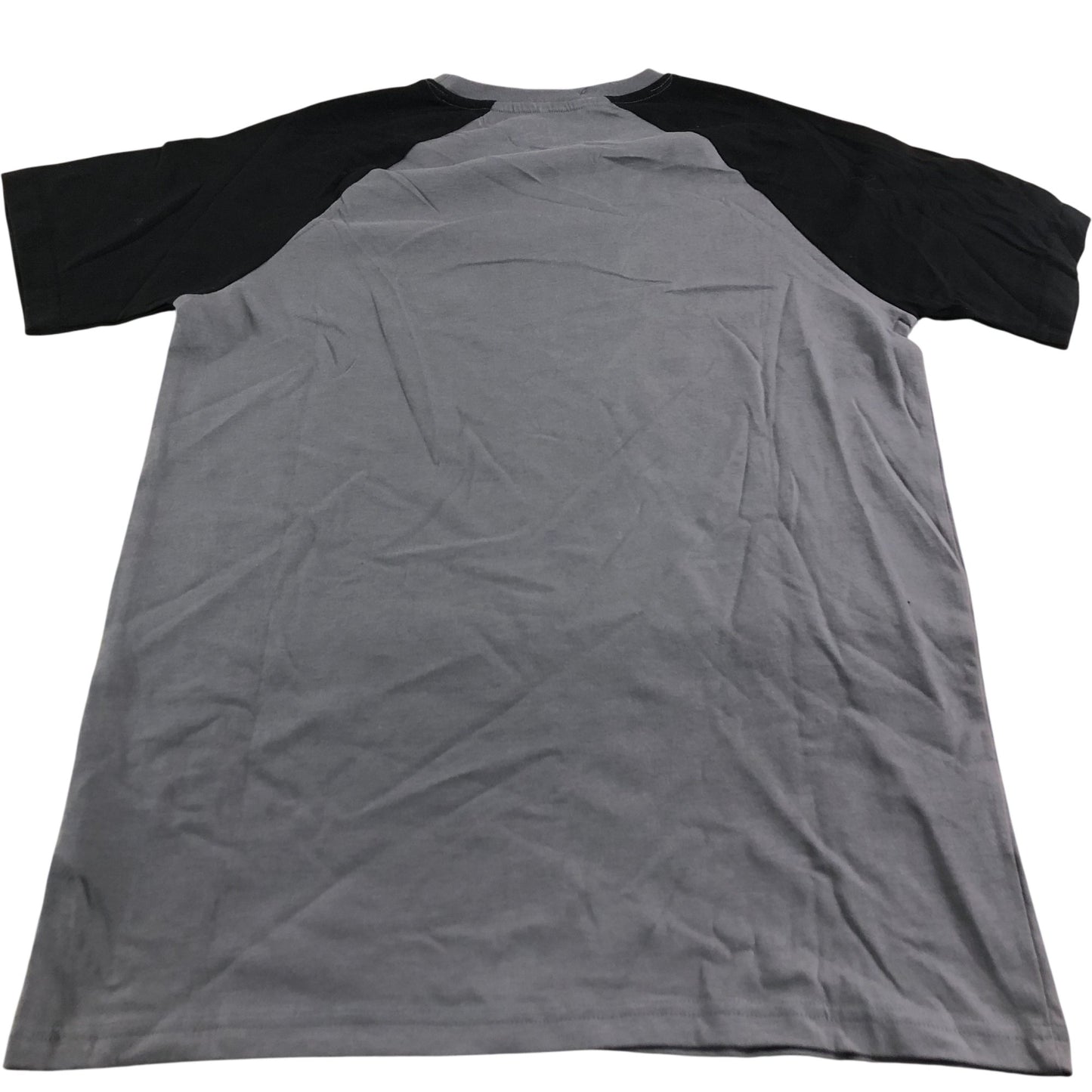 Bench Men's Grey Black Short Sleeve T-Shirt Casual Wear XS