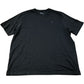 Men's Classic T-Shirt Regular Fit Black Cotton Short Sleeve 2XL