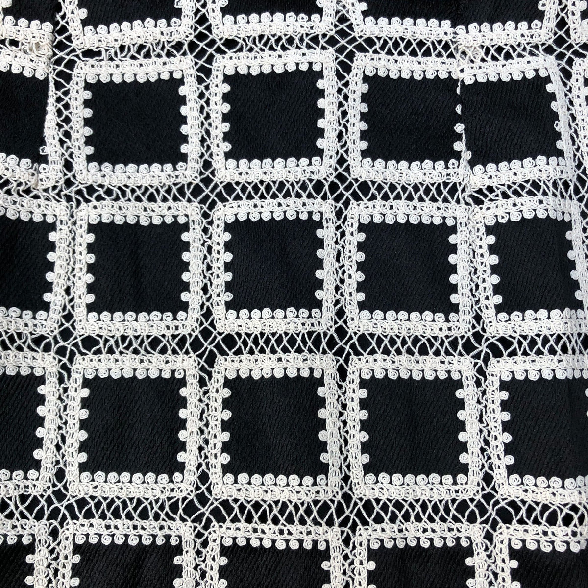 River Island Black And White Checked Skirt Size 16 Women's Stylish Design
