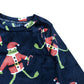 Kids Christmas Santa Frog Pyjama Set