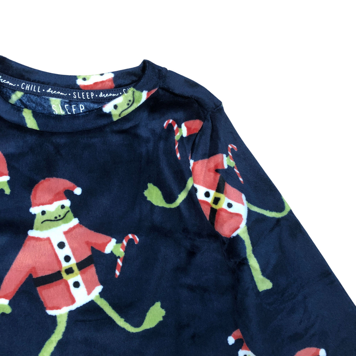 Kids Christmas Santa Frog Pyjama Set