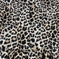 Baukjen Leopard Print Midi Dress Women's Viscose Long Sleeve