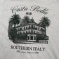 River Island Costa Bella Southern Italy T-Shirt XL Men's Graphic Print Tee