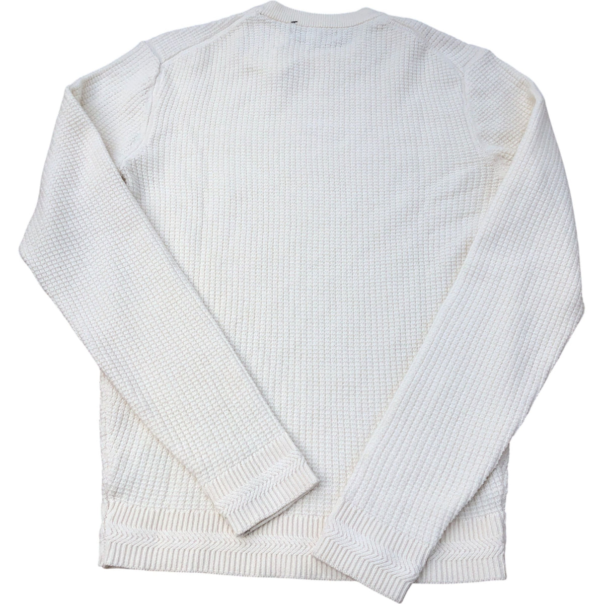 River Island Cream Waffle Knit Sweater Size S