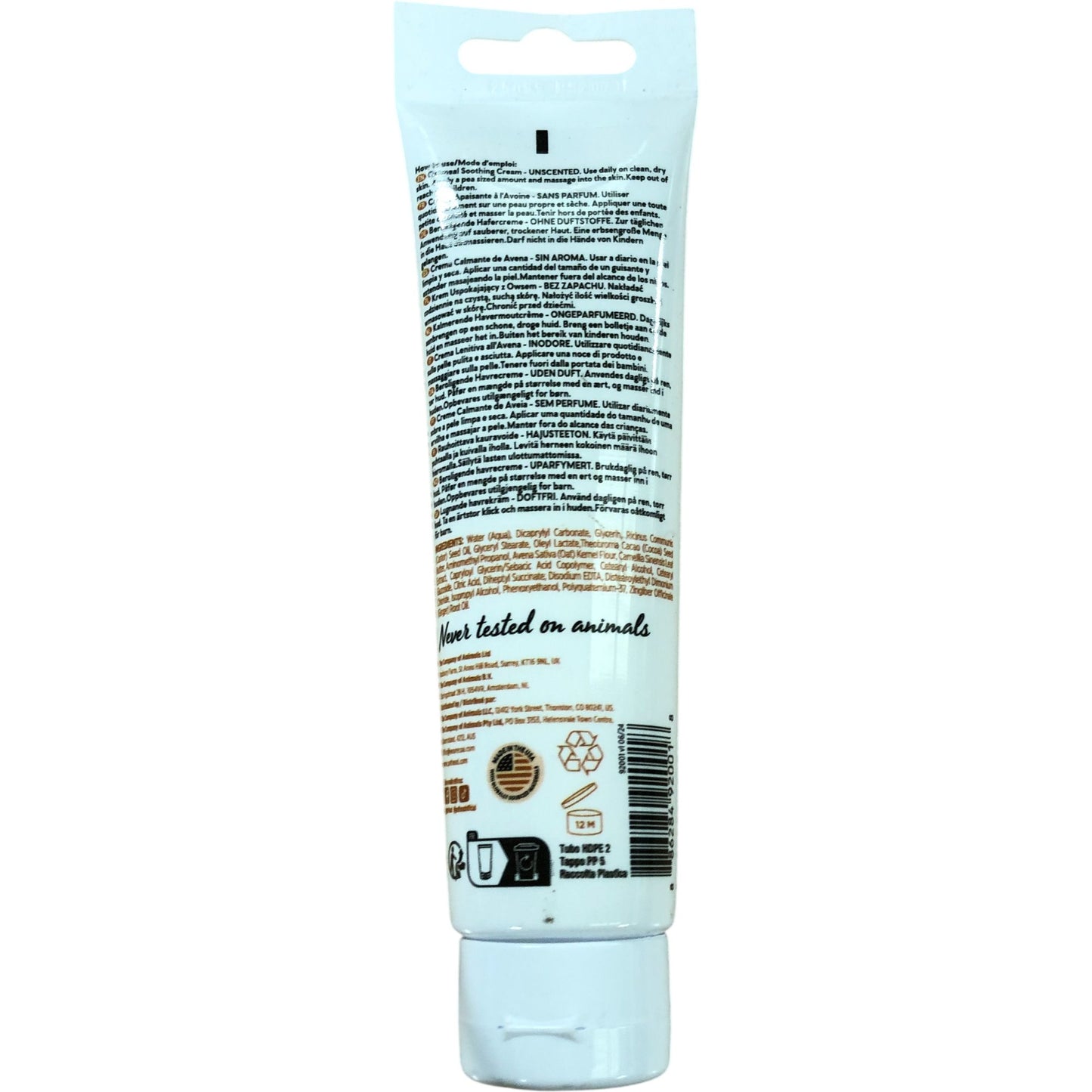 Pet Head Skin Oatmeal Soothing Cream 85ml Non Greasy Hydrates Nourishes