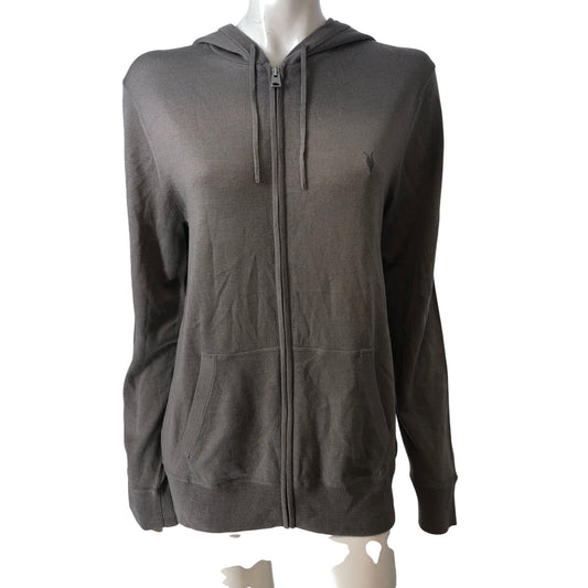 All Saints Merino Zip Hoody Men's Zip Up Hoodie Size M