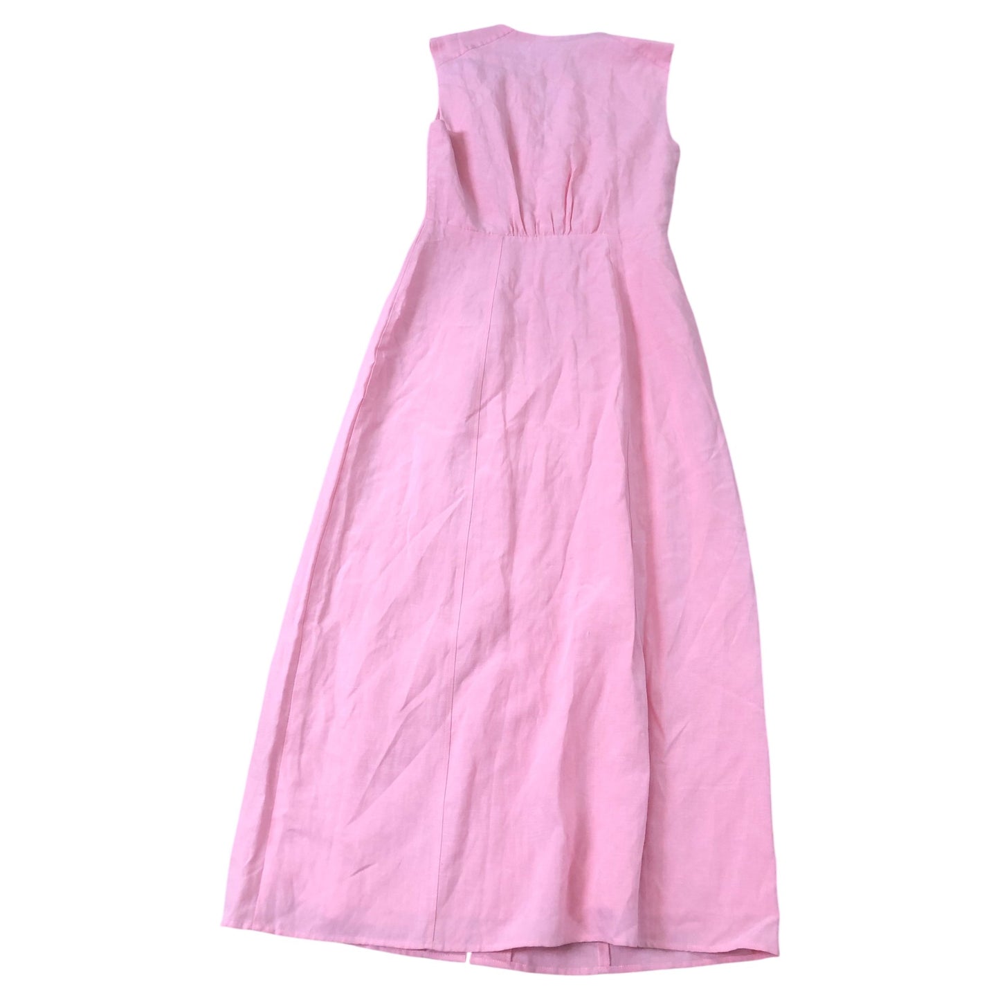Women's Dress Size 6 Pink Sleeveless Casual Zip Front