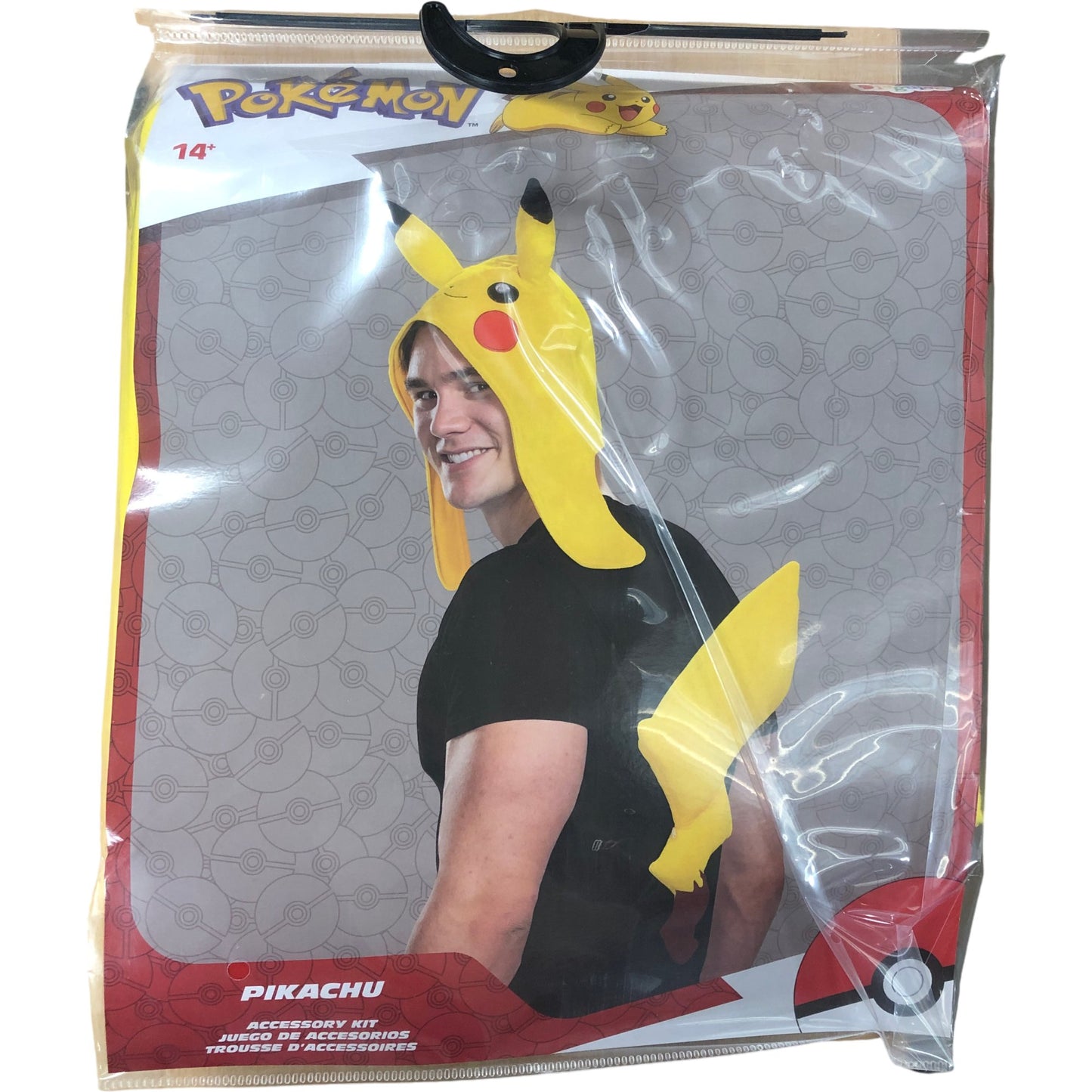 Pokemon Pikachu Adult Costume Accessory Kit 14 Fun Cosplay Outfit Set