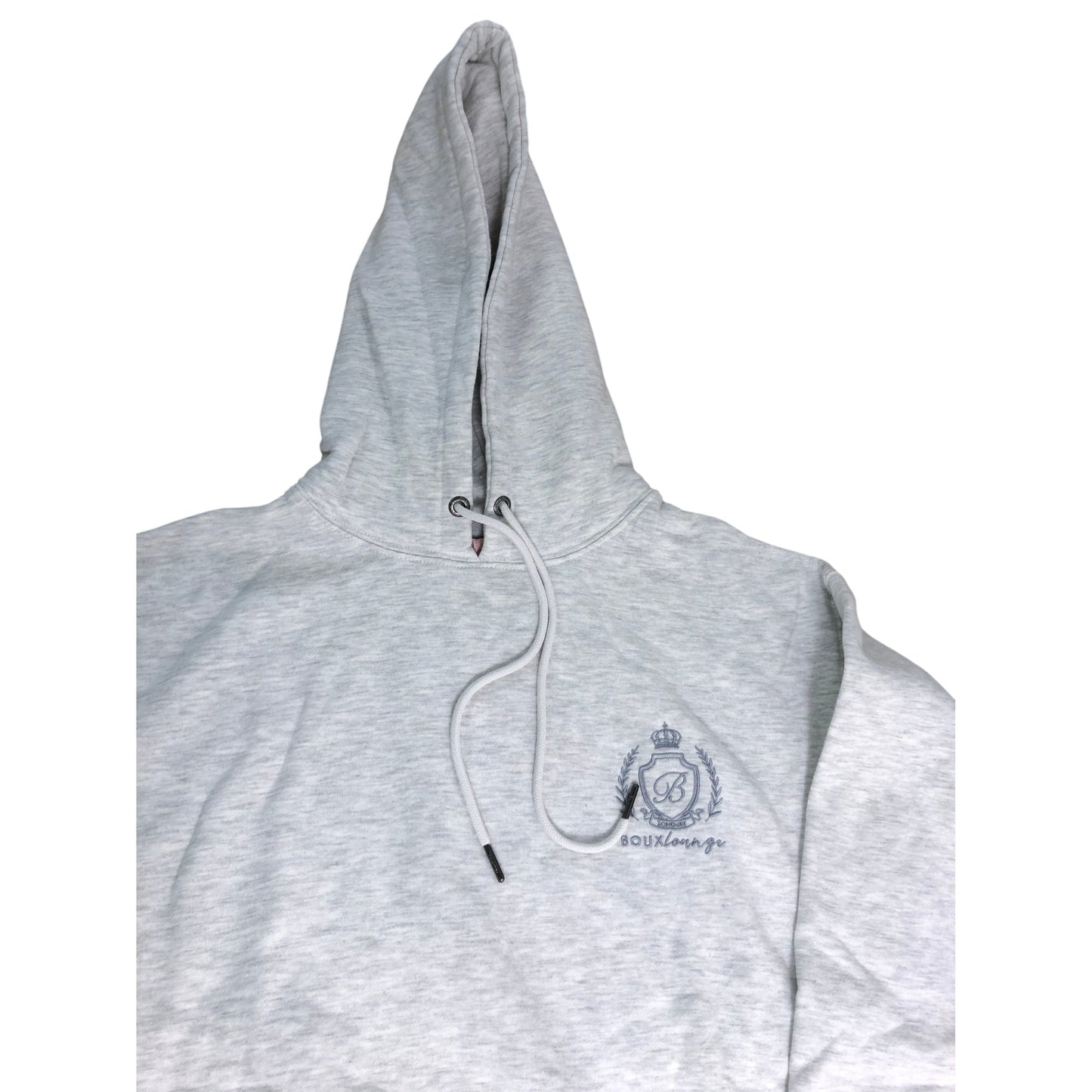 Boux Avenue UK6 Women's Grey Hoodie Cotton Blend Pullover Casual Sweater