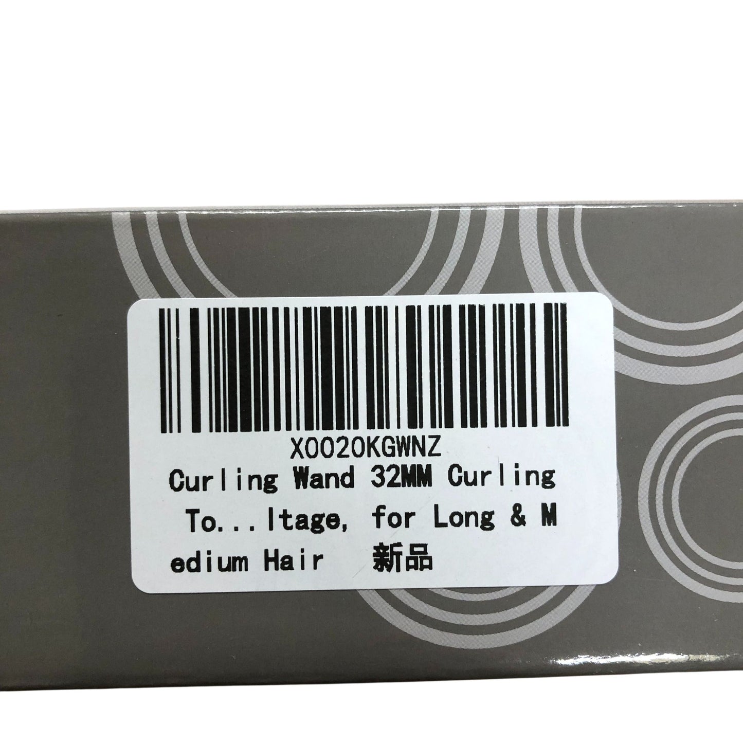Professional Hair Curler KS-C101 32MM Wand with Heat Resistant Glove Clips Comb