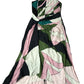 Avia Geometric Print Maxi Dress Multicolour Sleeveless Elegant Size 6