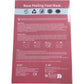 Dabacc Rose Peeling Foot Mask Nutritive And Moisturizing 40gx2 Bags