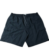 Onfire Cargo Shorts Black Men's 100% Polyester Lightweight Summer Wear Large