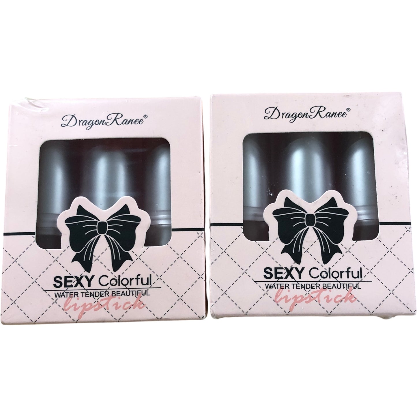 DragonRanee Sexy Colorful Water Tender Beautiful Lipstick 6 Pack