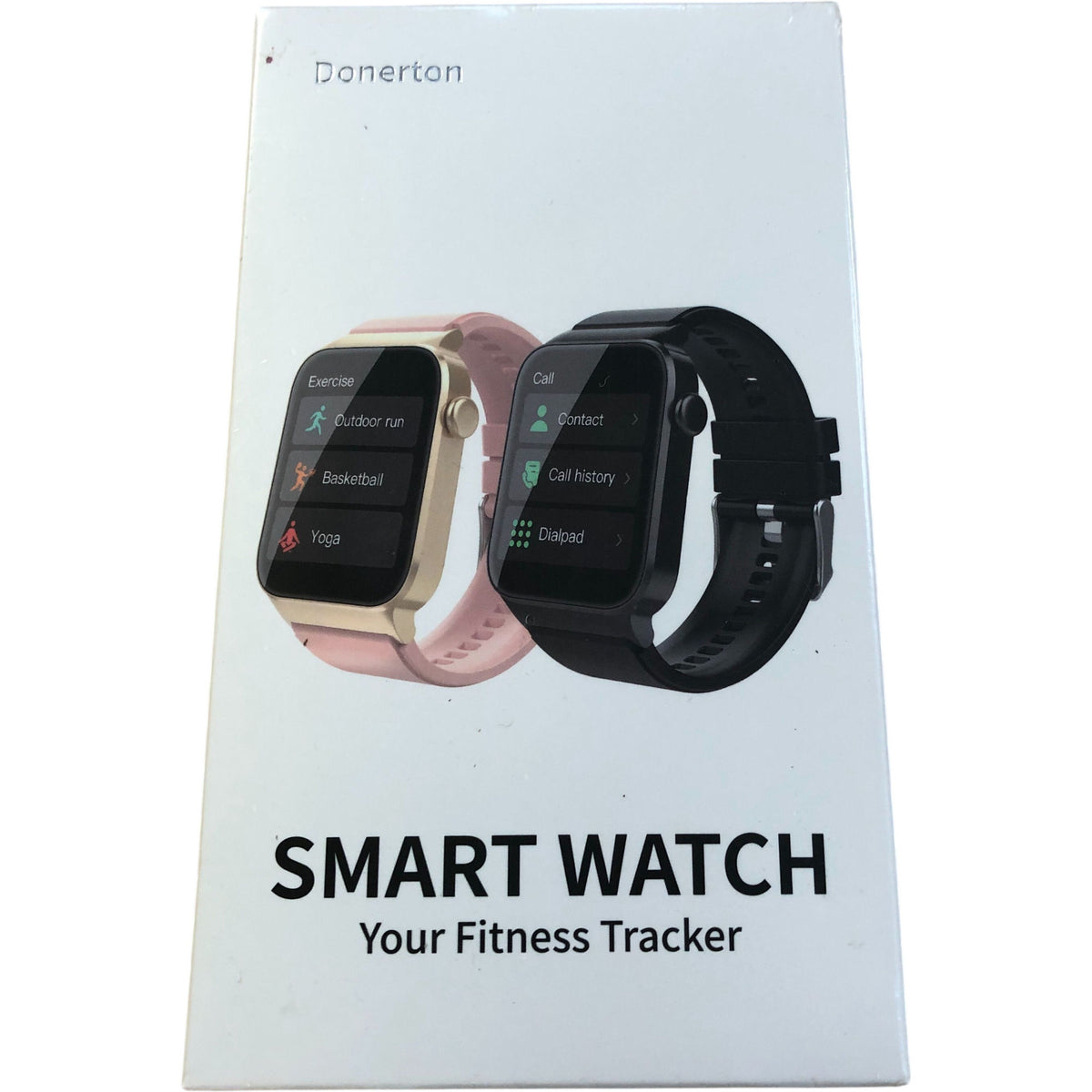 Donerton Smart Watch T50S 1.85 Inch Fitness Tracker Waterproof Android iOS Pink