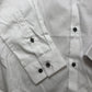 River Island Muscle Fit White Shirt Size M Men's Long Sleeve Smart Casual