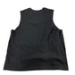 River Island Black Sleeveless T-Shirt Men's Casual Cotton Muscle Fit Top Size XL