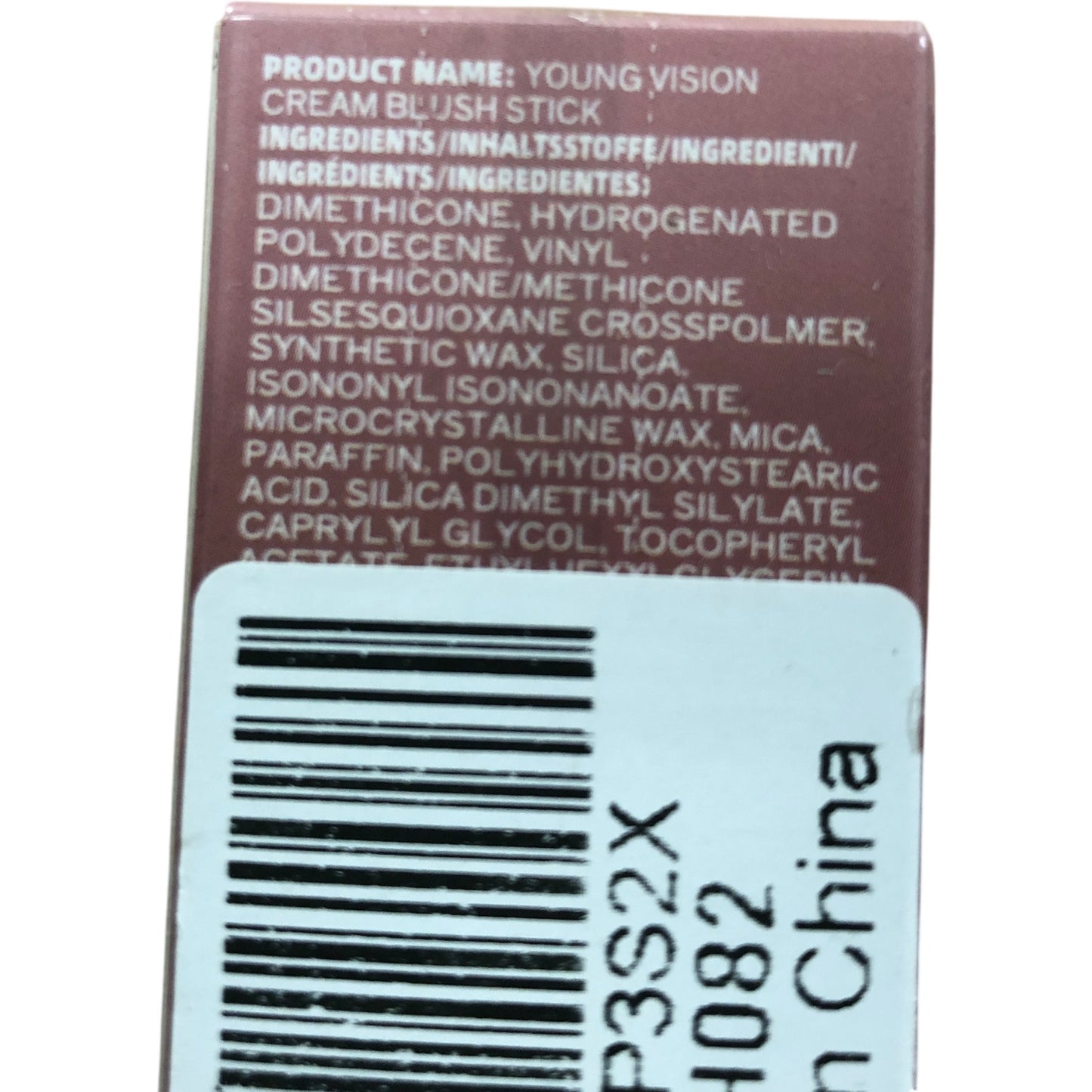 Young Vision Cream Blush Stick 04 Coral Dusk New Makeup