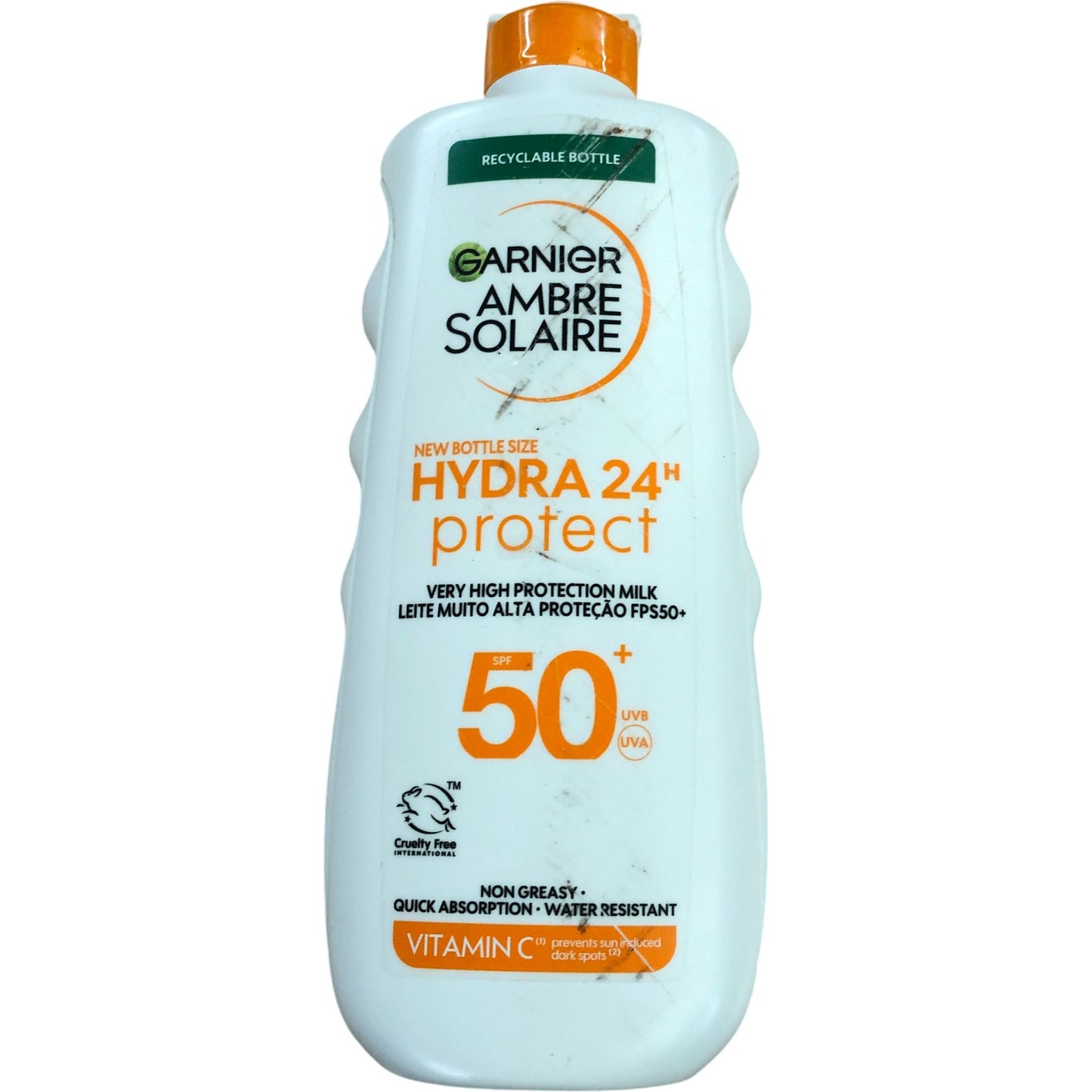 Garnier Ambre Solaire Hydra 24H Protect SPF50 Very High Protection Milk 400ml