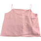 River Island Pink Camisole Top UK18Women's Spaghetti Strap Lightweight