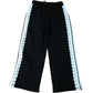 River Island Girls Black Trousers 7-8 Years Lace Detail Athletic Style