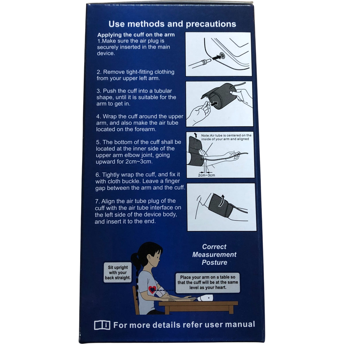 Cazon Arm Type Electronic Blood Pressure Monitor BSX516 2 Pack